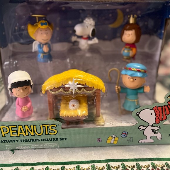 Peanuts Holiday Peanuts Nativity Set New Poshmark